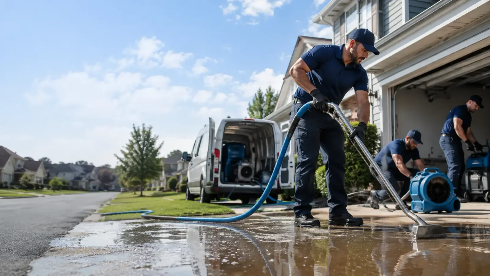 Flood Damage Restoration in Dublin, IN